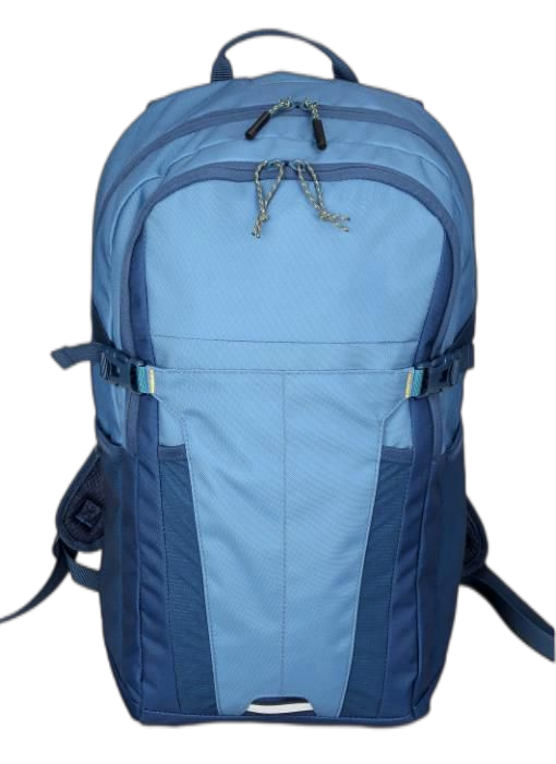 Blue outdoor backpack