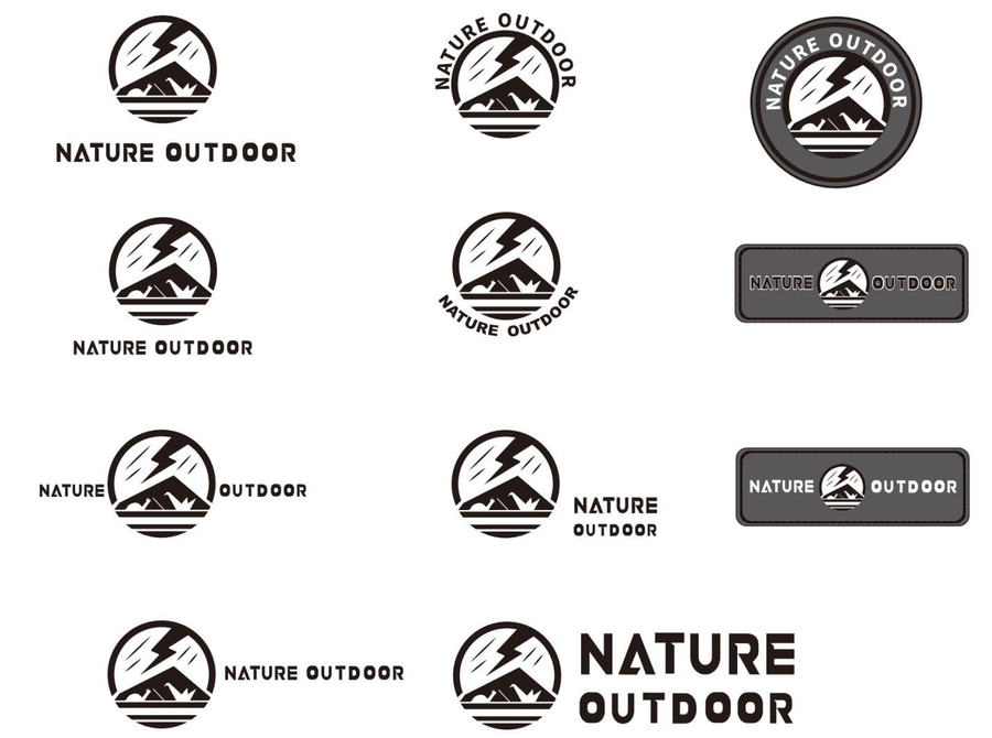 NATURE OUTDOOR brand lockup